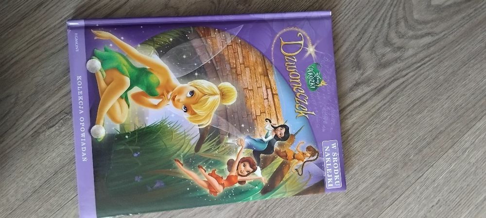 Książka dzwoneczek Disney wróżki