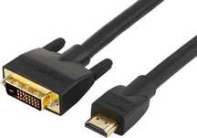 Kabel HDMI do DVI 4,6m przejściówka