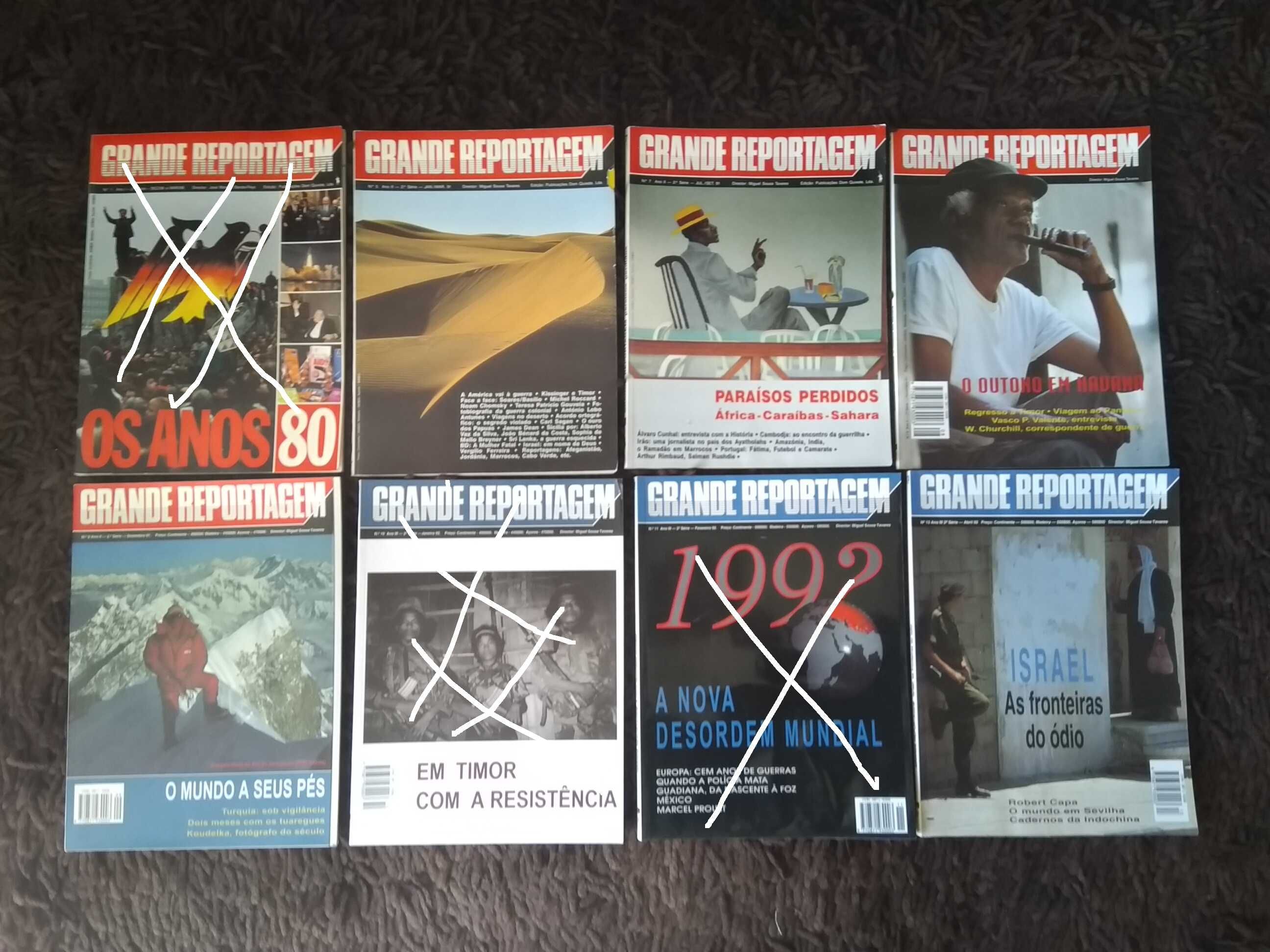 Revistas Grande Reportagem 5, 7, 8, 9, 13 , 14 , 15 ... ver fotos