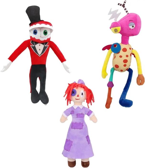 The Amazing Digital Circus Circo Plush Pomni e Jax Peluches