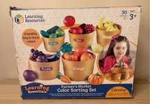 Learning resources Color sorting set розвиваюча