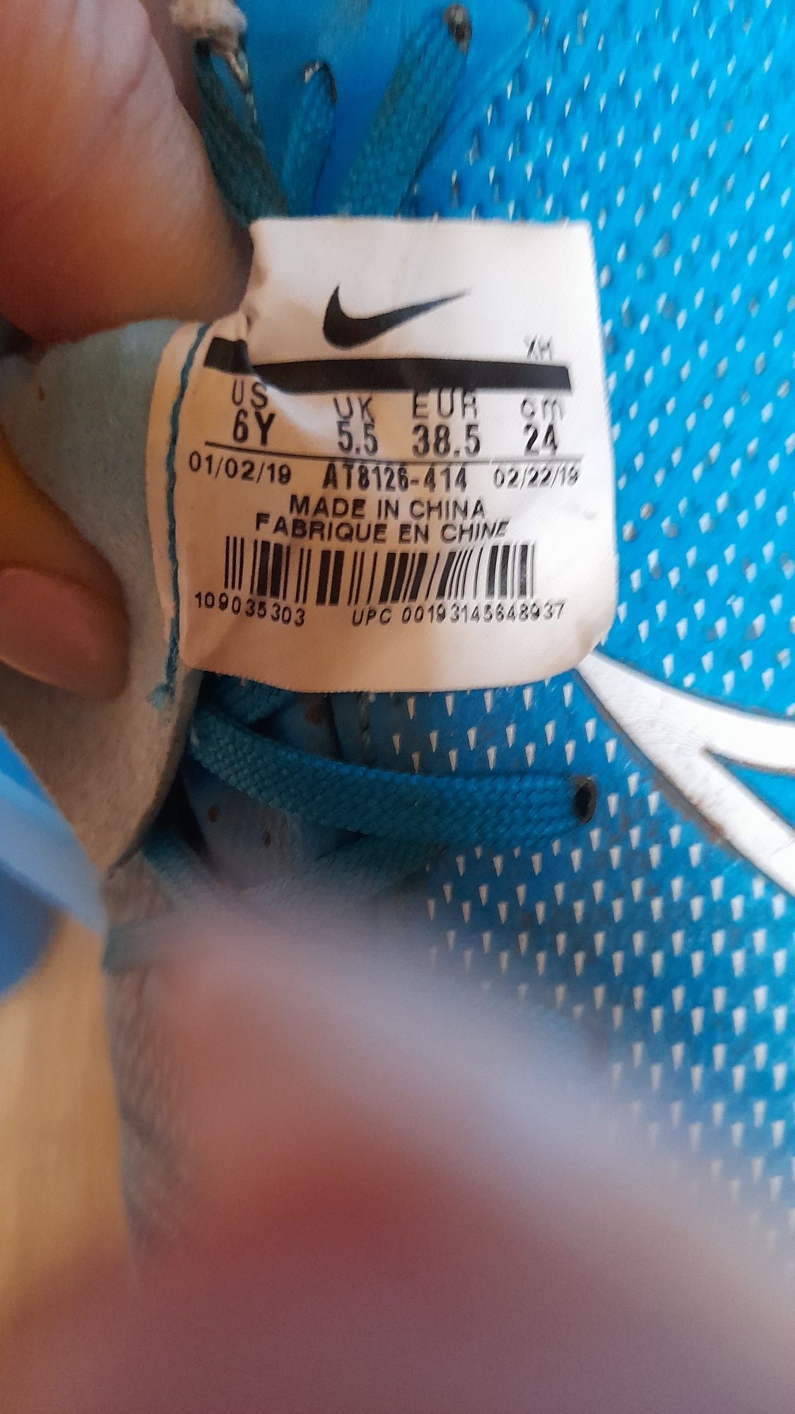 Korki buty nike mercurial rozm 38 wkładka 24