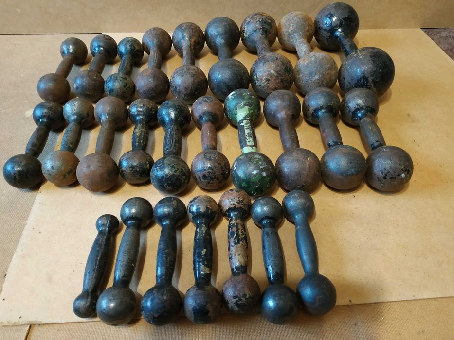 продаются советские гантели от 1кг до 10 кг