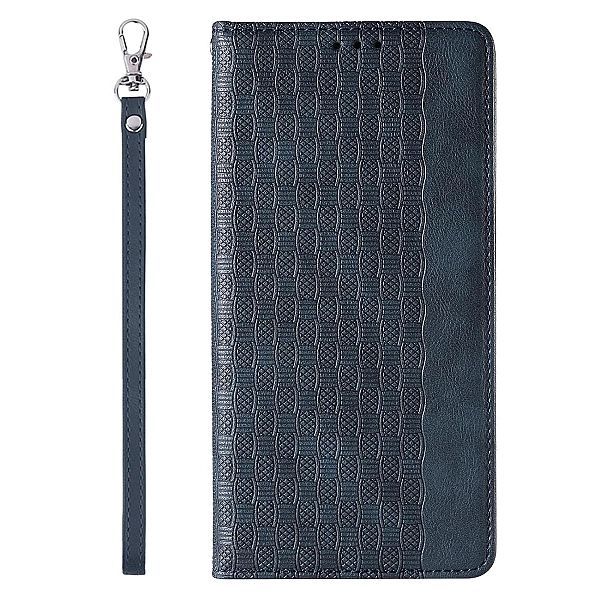 Magnet Strap Case etui do iPhone 12 Pro pokrowiec portfel + mini smycz