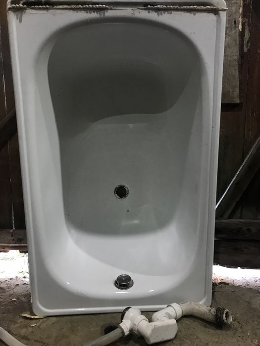 Ванна сталева сидяча 65*105