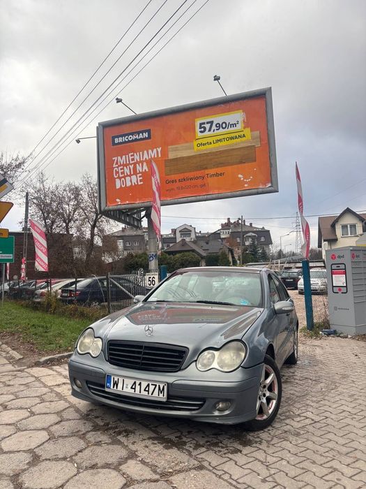 Na sprzedaż Mercedes C klasa 2.2D/Ładny stan/Gwarancja/Alufelgi/Nowe k