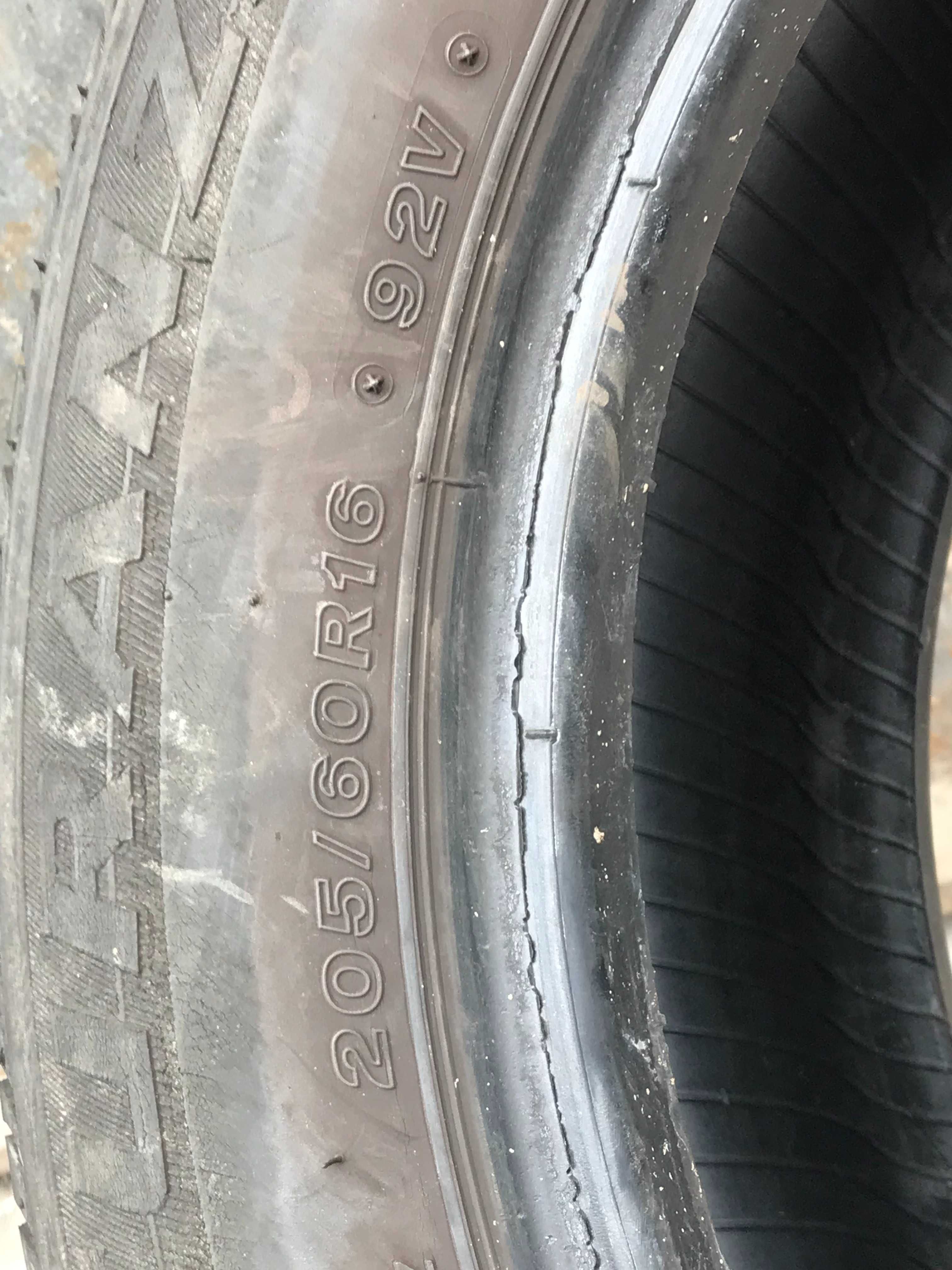 Шины Bridgestone Turanza ER300 205/60R16 Комплект Лето Б/у Оригинал