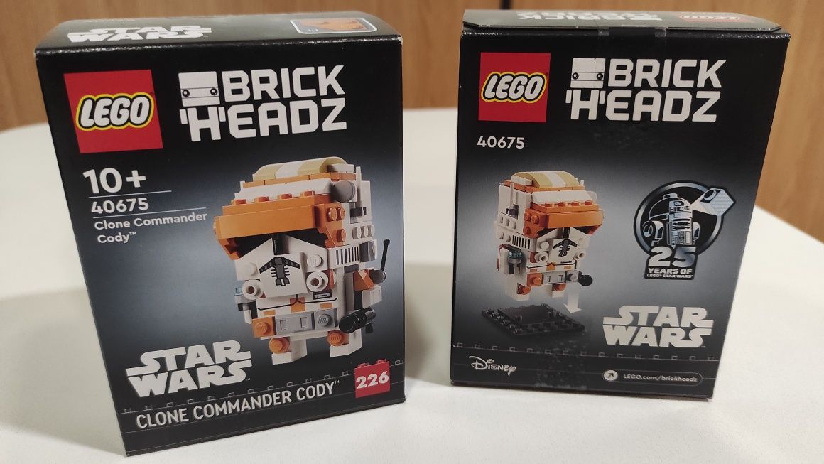 Конструктор LEGO BRICK HEADZ 40675 Star Wars Командор клонов Коди