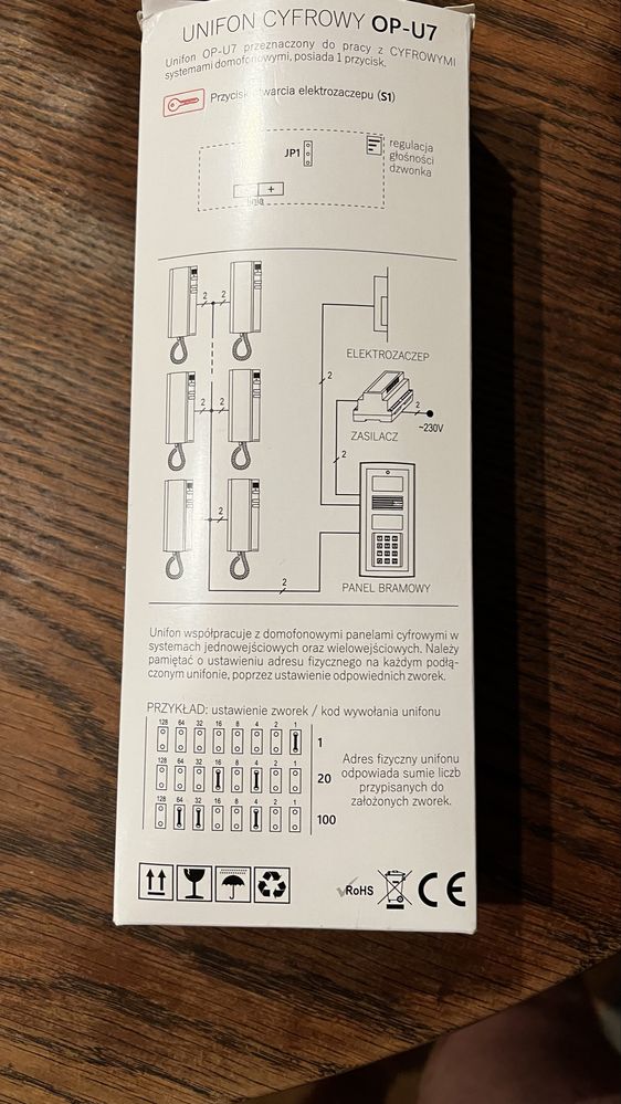 Domofon Unifon OP-U7 Elfon