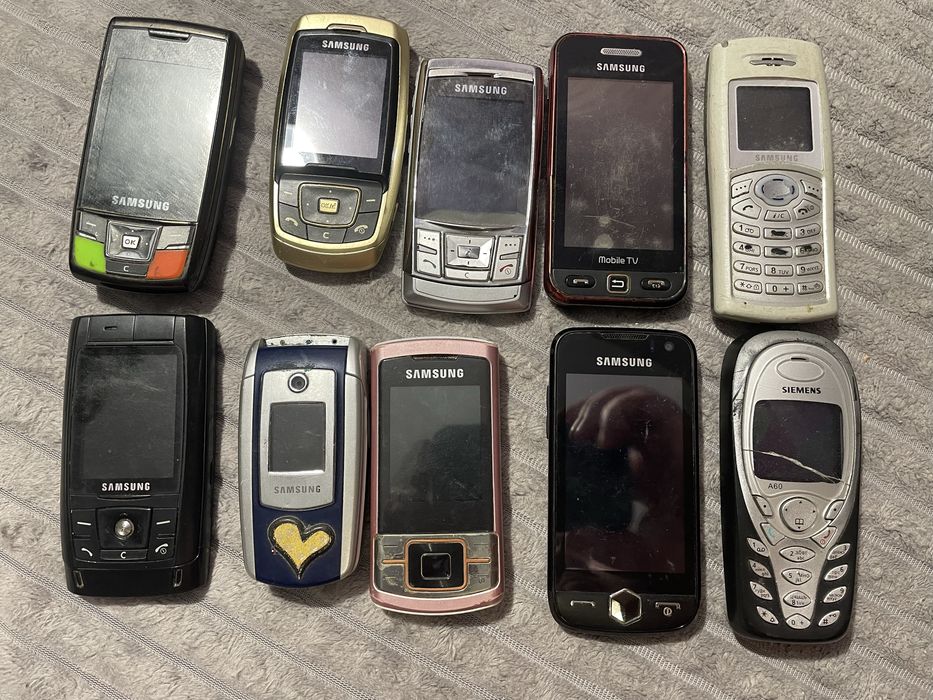 Мобільні телефони Samsung, Simens