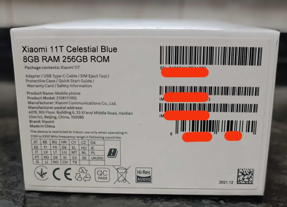 Xiaomi 11 T 8/256 5G