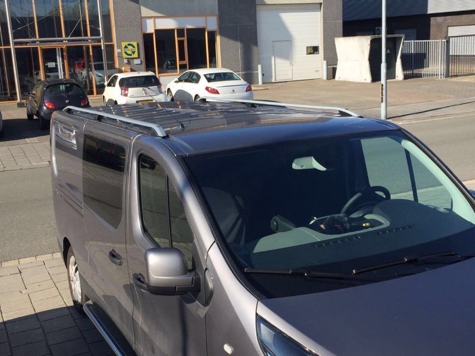 Рейлинги на крышу для Opel Vivaro Кенгурятник Подножки Перемычки