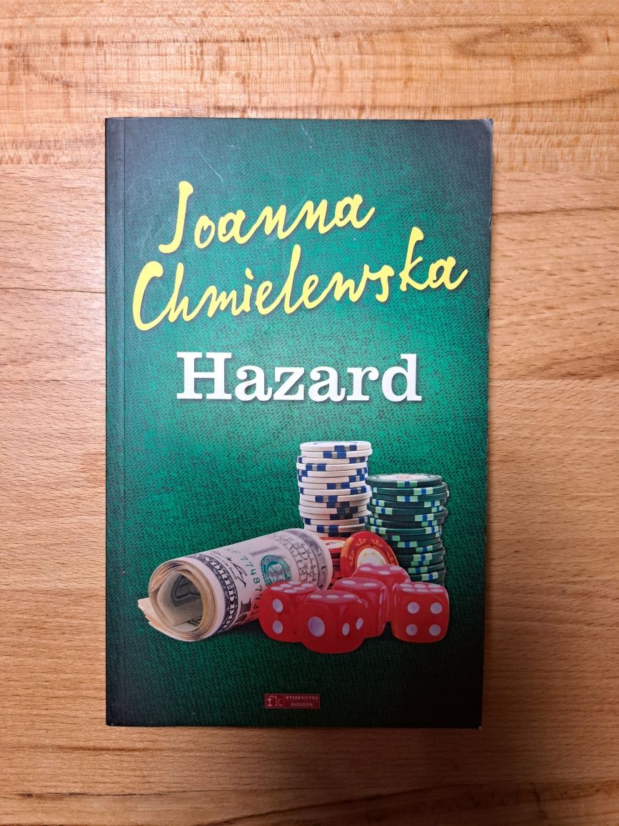 Książka- Joanna Chmielewska "Hazard"