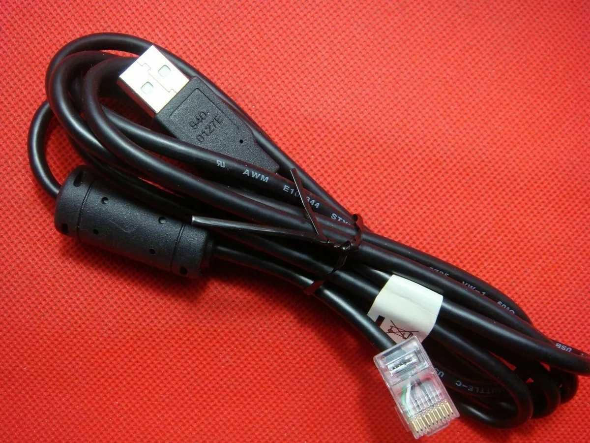 Kabel USB to Ethernet (RJ45/RJ50) Data Cable Part No 940 - 0127E FCI