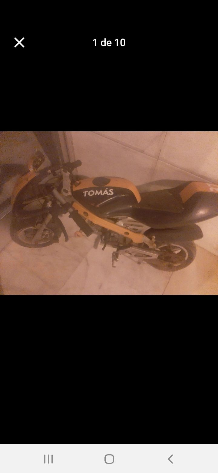 Mini moto 50cc que quiser recuperar ou para peças