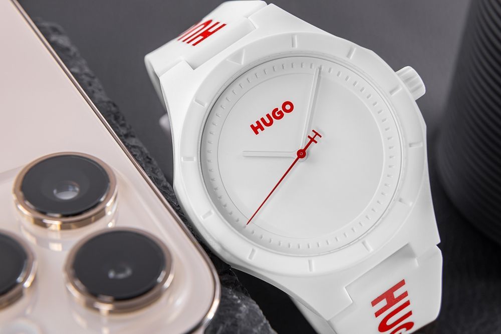 Zegarek Męski Hugo Lit For Him White 1.530345 + BOX