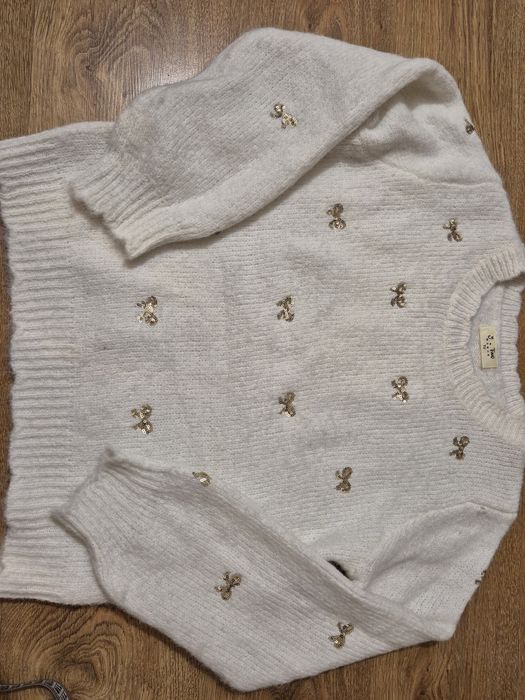 Sweterek damski świąteczny