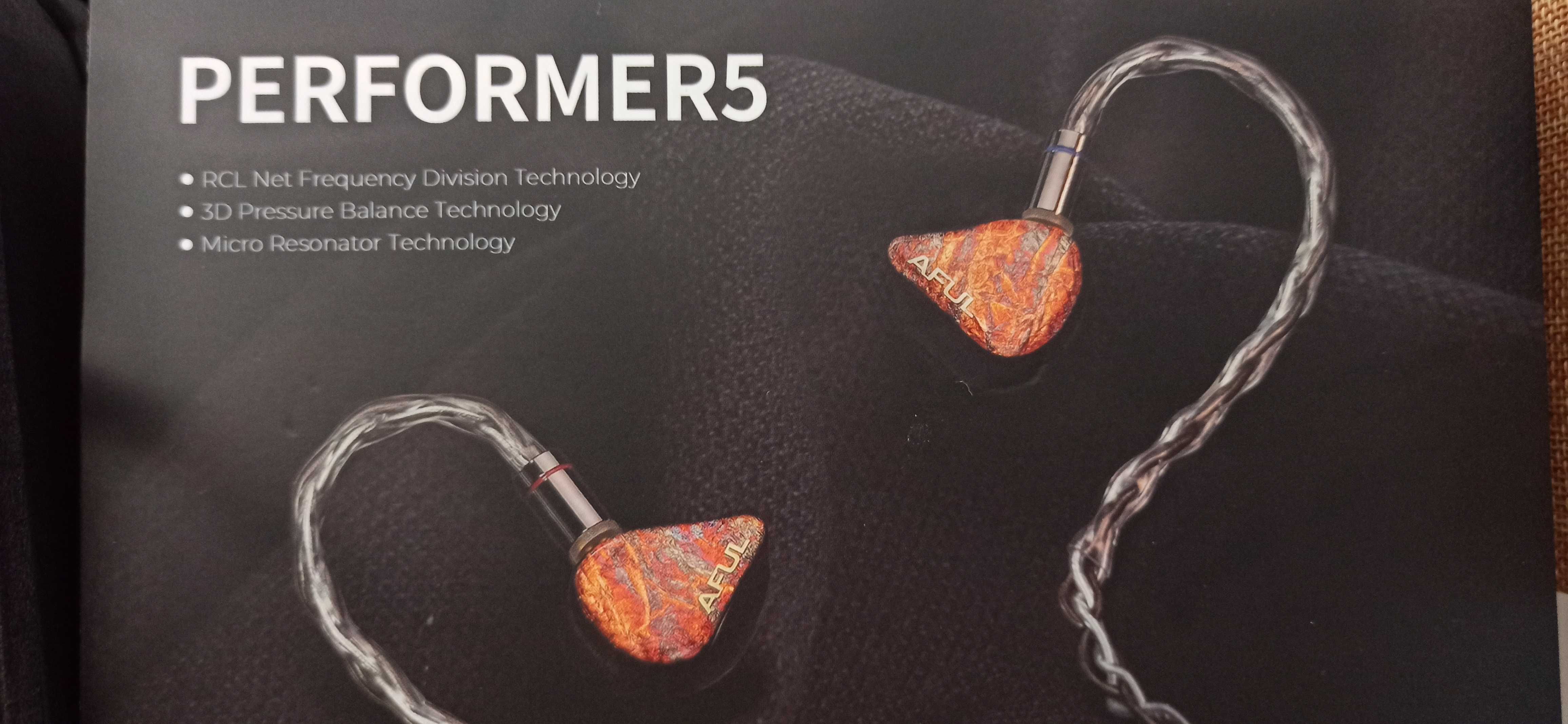 Aful Perfomer 5 внутриканальні монітори навушники IEM headphones