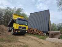 Usługi transportowe,koparko ładowarka,wywrotka,piasek,żwir,beton