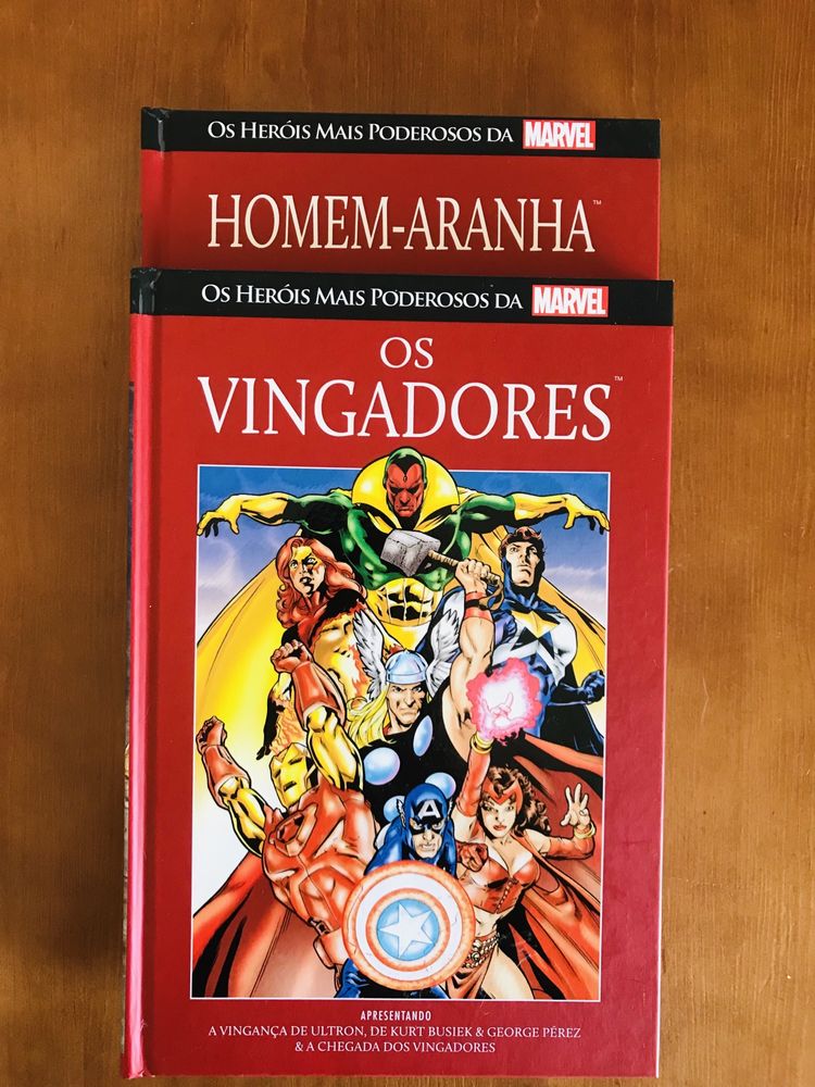 Livros Marvel - 2 volumes