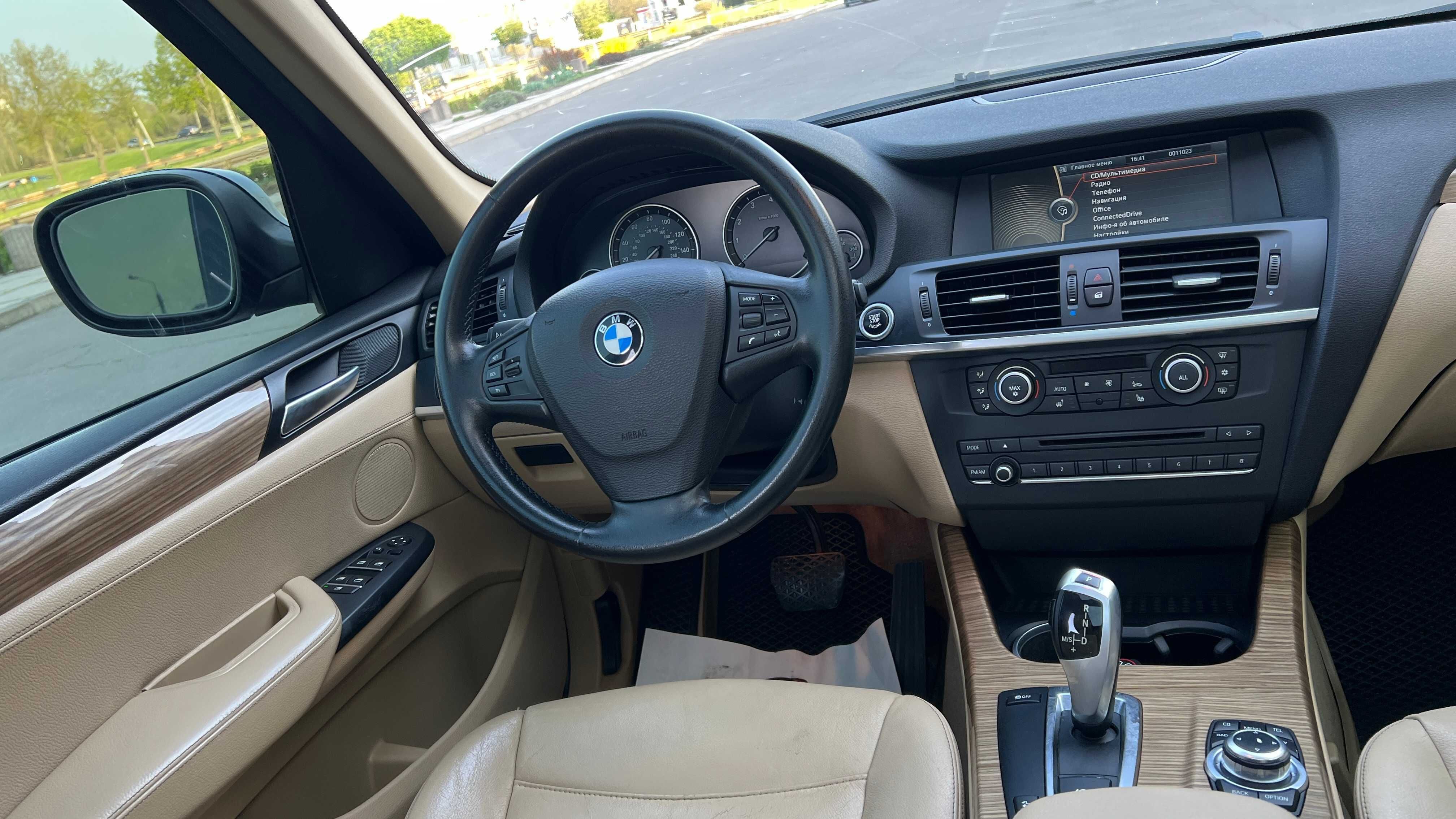 BMW X3 2012 F25 • 30d AT (258 к.с.) xDrive • Base