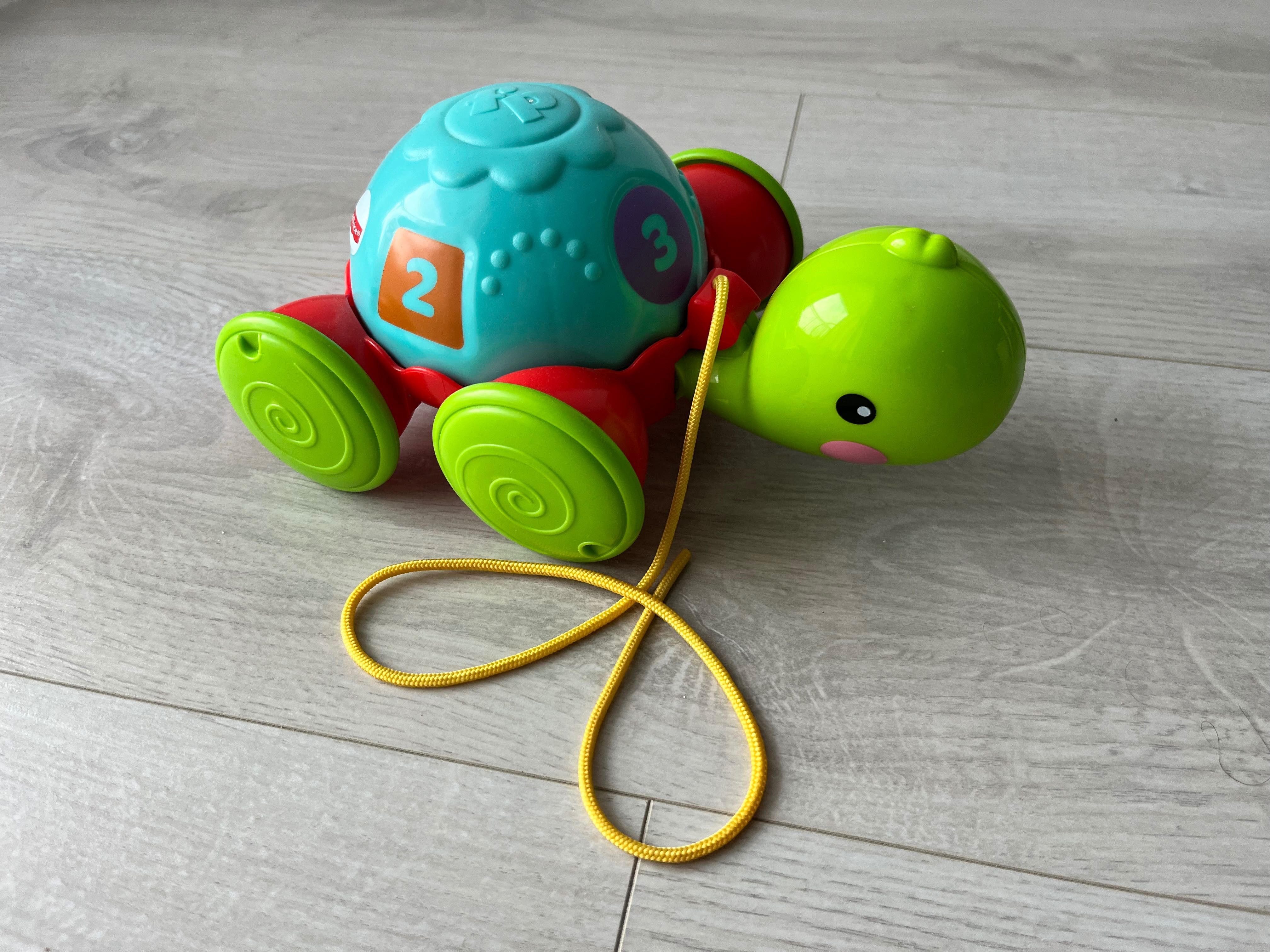 Żółw na sznurku Fisher Price