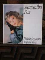 Samantha Fox Nothings Gonna Stop Me Now maxi 12 cali + plakat