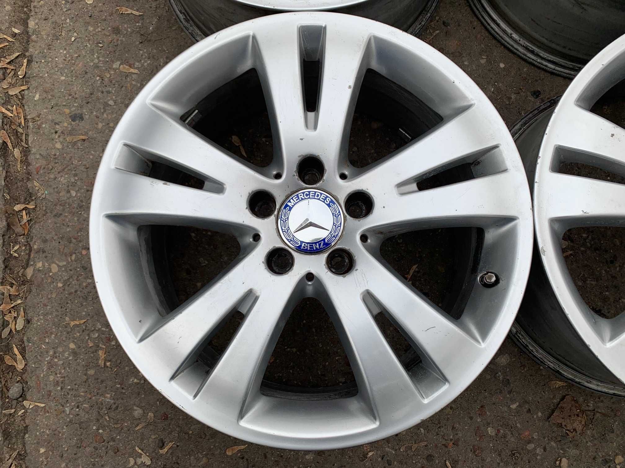 4x felgi aluminiowe MERCEDES C KLASA W204 17"x7,5" rozstaw 5x112 ET 47