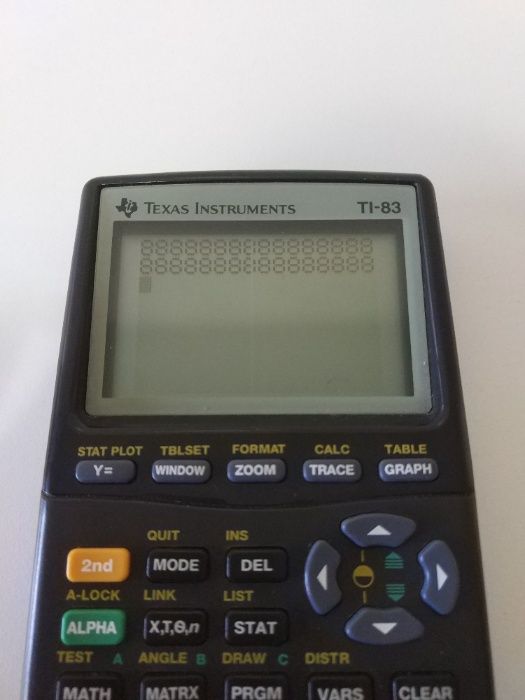 Calculadora Texas Instruments TI-83