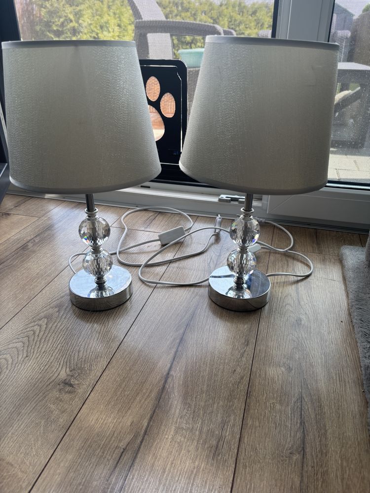 Lampki nocne dwie sztuki