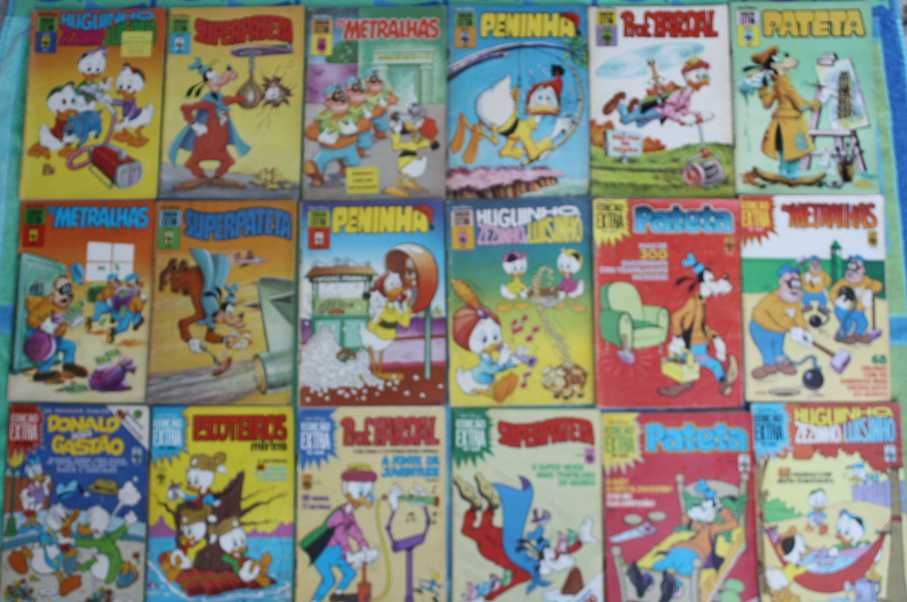 Revistas disney anos 80