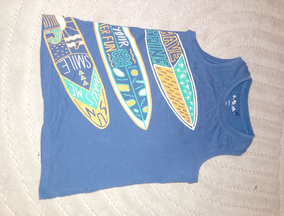 7 pak koszulki rozmiar 122