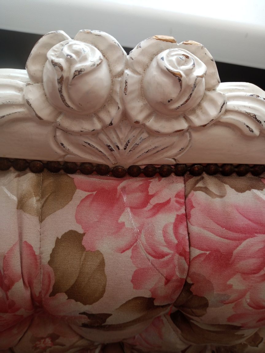 Zestaw sofa i fotel Ludwik XV