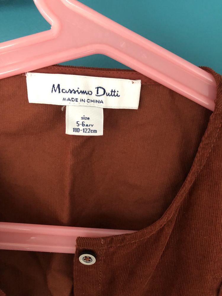 Kombinezon Massimo Dutti rozm. 116 rudy brąz