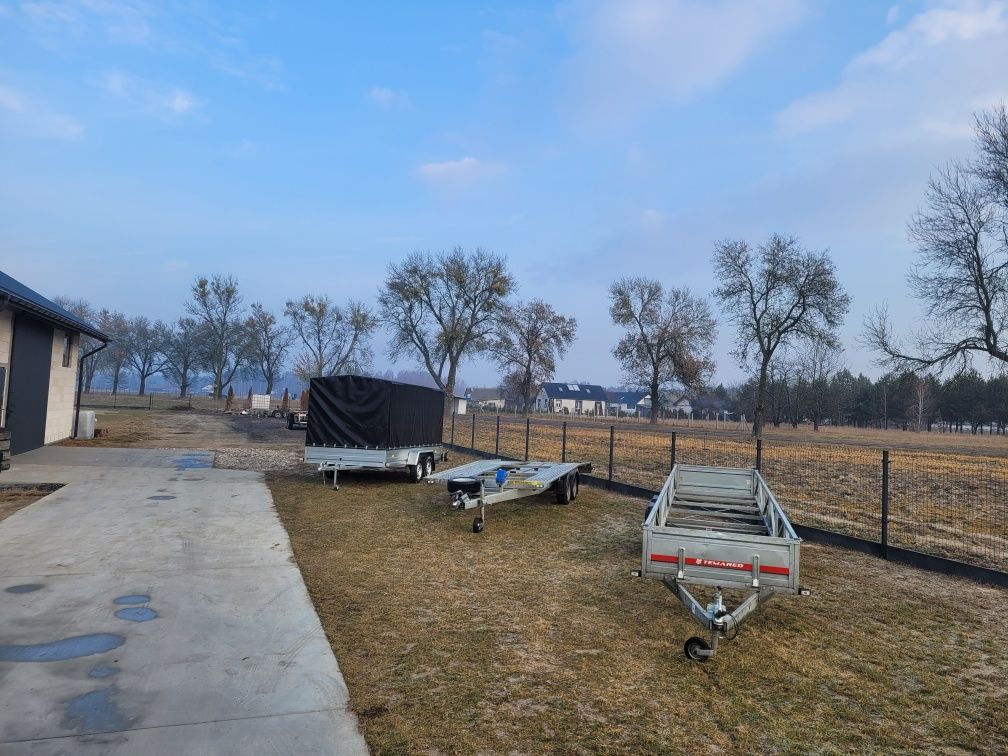 Wynajem przyczepka z plandeką KAT B na motocykle quada przeprowadzki