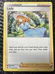 Pokemon: Sword & Shield - Lost Origin Carta - Trainer: Lady - 159/196