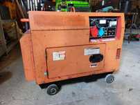 Agregat prądotwórczy diesel 6.5 kw, 3f, Yanmar