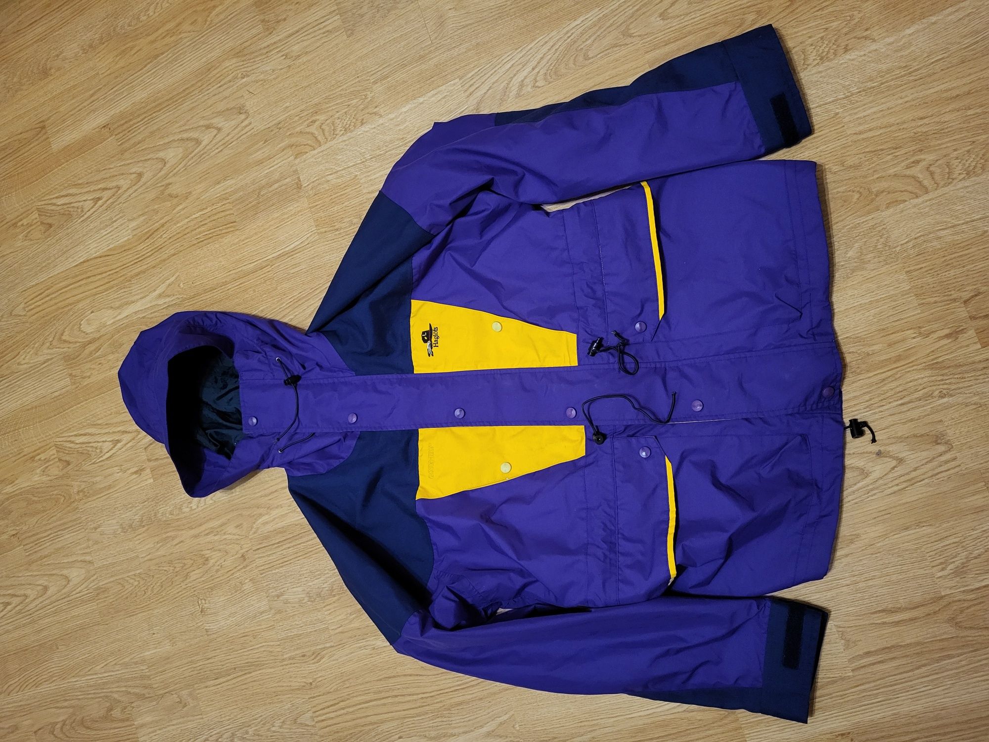 Kurtka męska z powłoką Goretex Vintage y2k Retro  Haglöfs