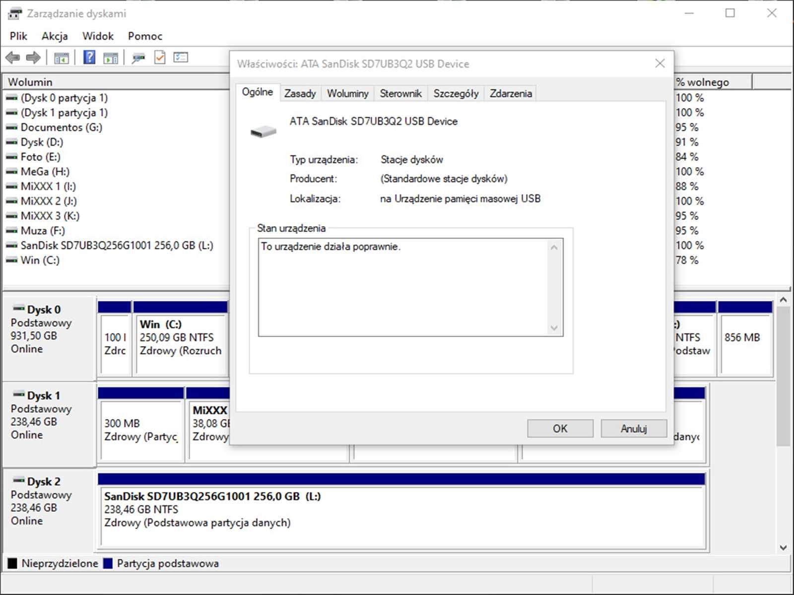 SSD 256GB SanDisk