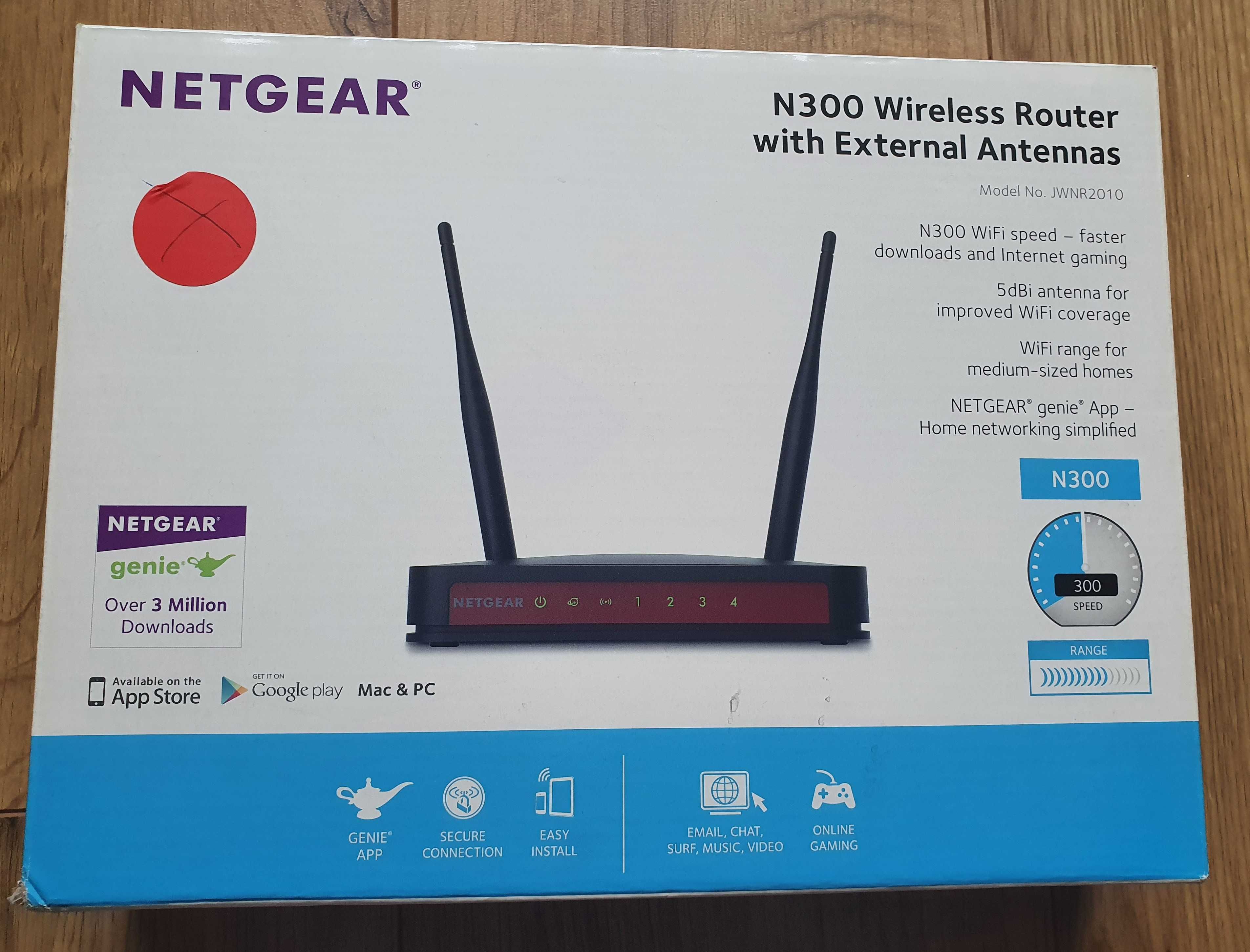 router Netgear JWNR 2010 bezprzewodowy