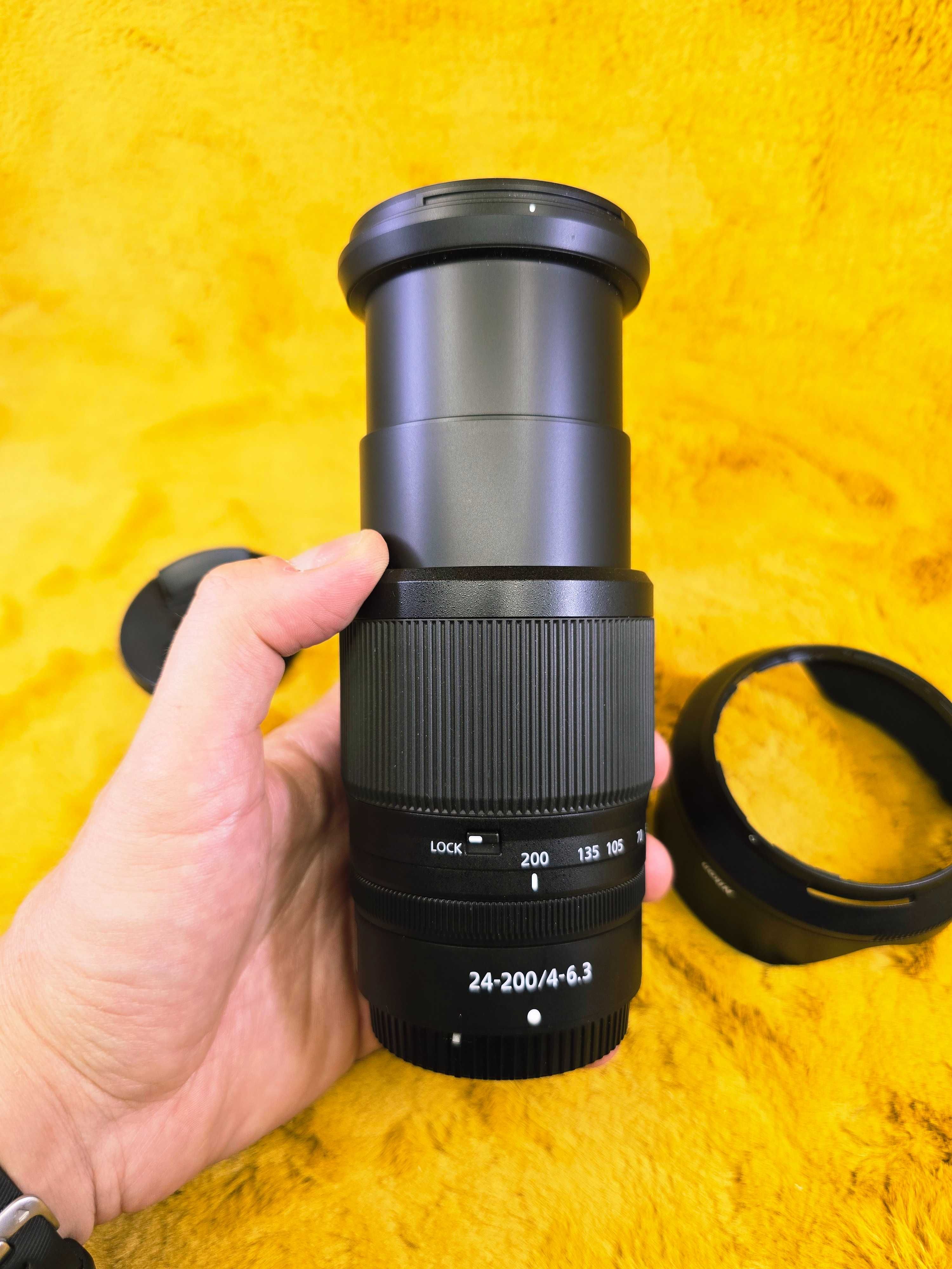 !ЯК НОВИЙ! 8х ЗУМ Nikon Nikkor Z 24-200mm f/4-6.3 FX - FullFrame
