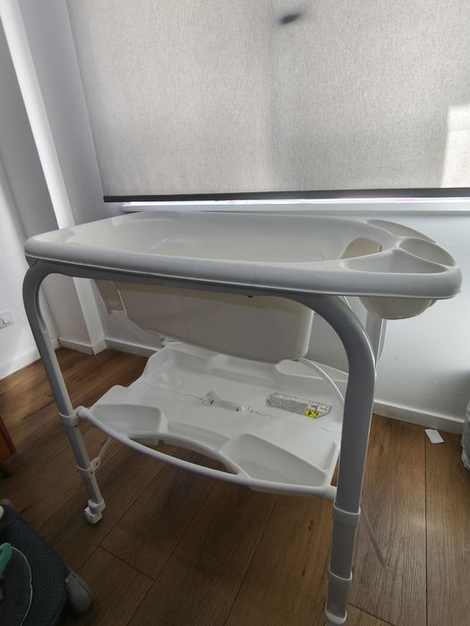 Banheira com trocador