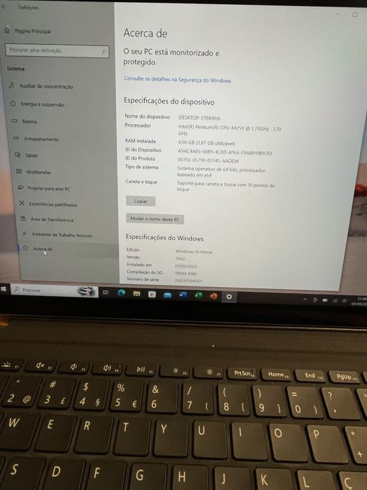 Portatil hibrido Microsoft Surface
