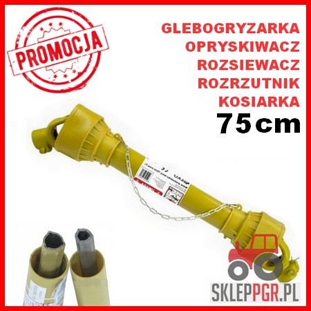 WAŁEK wał WOM przekaźnika mocy przegubowy transmisyjny 56 75 cm PROMO