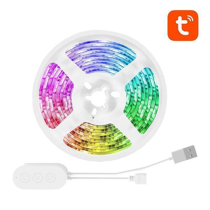 Inteligentna Taśma Wifi Rgb Led Gosund Sl1 (2,8M) Tuya