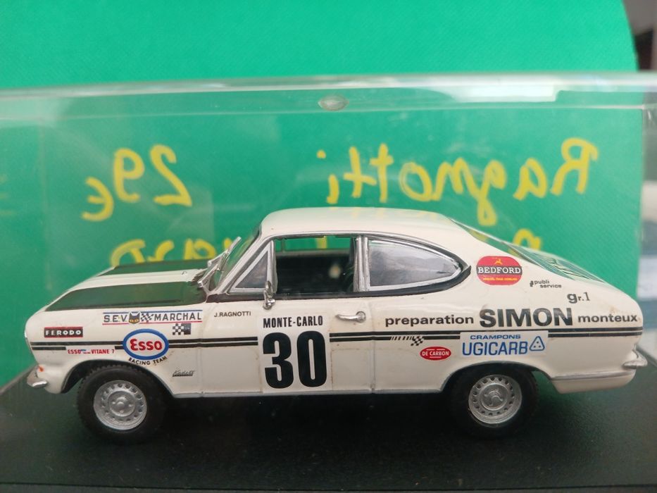 Miniatura 1/43 Opel kadet Rally R Monte Carlo  1970