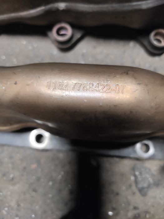 Выпускной коллектор с двигателя BMW M57N