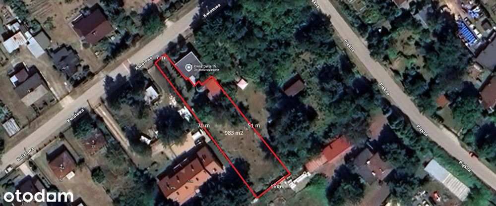 Sprzedam działkę budowlaną z domkiem – Michałów-Reginów, PROMOCJA