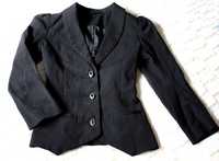 Blazer Preto Clássico Feminino Cintado