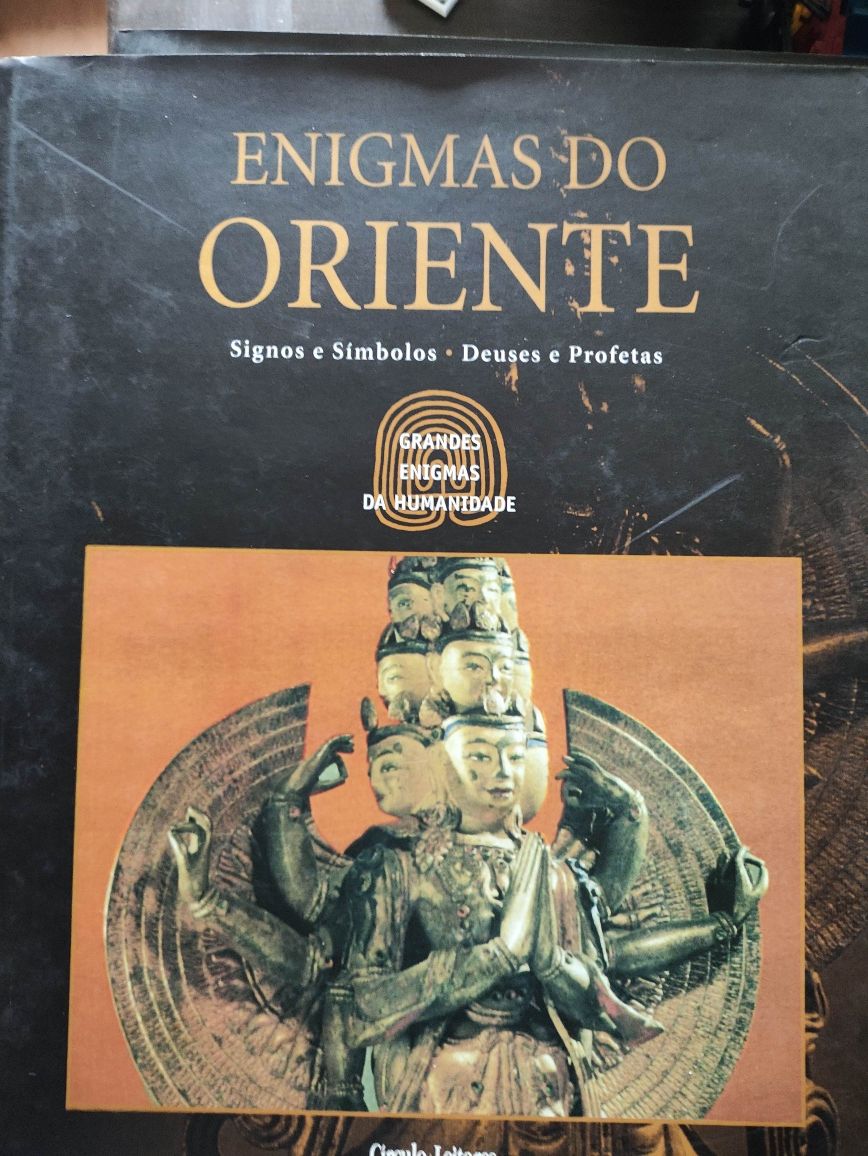 Coleção círculo de leitores grandes enigmas da humanidade 6 volumes